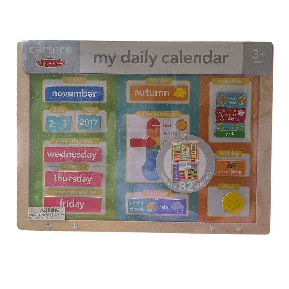 Melissa & Doug My Daily Calendar - Learning Tool